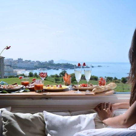 Le Sunset, Appartement Exceptionnel Ocean View - Phare - Au Calme Μπιαρίτζ Εξωτερικό φωτογραφία